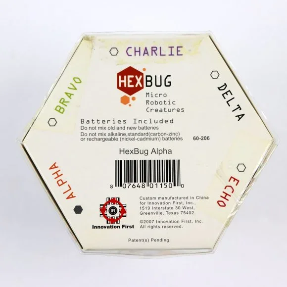 HEX Bug Alpha 2007 Orange Micro Robotic Creatures Sealed in Package - Picture 9 of 9